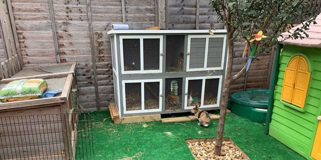 Wendy house outlet rabbit hutch